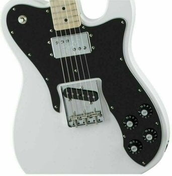 Elektrisk guitar Fender MIJ Traditional '70s Telecaster Custom MN Arctic White - 4