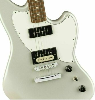 Electric guitar Fender PowerCaster PF White Opal - 4