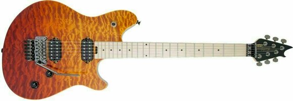 Elektrische gitaar EVH Wolfgang WG Standard QM MN Tri Fade - 2