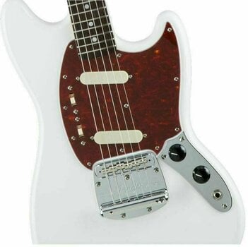 Chitarra Elettrica Fender MIJ Traditional '60s Mustang RW Arctic White - 4