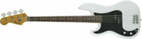 Elektrische basgitaar Fender MIJ Traditional '60s Precision Bass LH Arctic White - 2