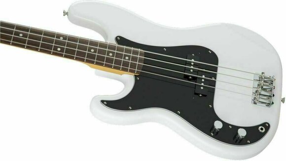 Bas electric Fender MIJ Traditional '60s Precision Bass LH Alb Arctic - 5