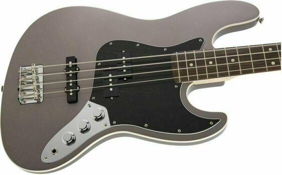 Elektromos basszusgitár Fender Aerodyne Jazz Bass RW Dolphin Grey - 5