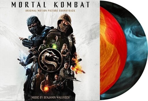 Vinyl Record Benjamin Wallfisch - Mortal Kombat (Deluxe Edition) (Gatefold Sleeve) ('Scorpion’ & ‘Sub-Zero’ Coloured) (180 g) (2 LP) - 2