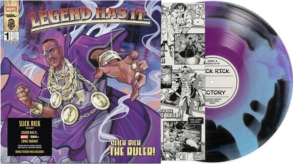 Vinyl Record Slick Rick - Victory (Black/Blue/Purple Coloured) (LP) - 2