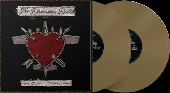 Vinylplade The Dresden Dolls - Yes. Virginia...(Tailor's Version) (Gatefold Sleeve) (Gold Coloured) (2 LP) - 2