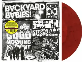 Disque vinyle Backyard Babies - Sliver & Gold (Limited Edition) (Red Marble Coloured) (LP) - 1
