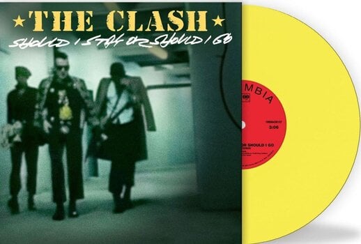 Vinylplade The Clash - Should I Stay Or Should I Go (Reissue) (Remastered) (Yellow Coloured) (12" Vinyl) - 2