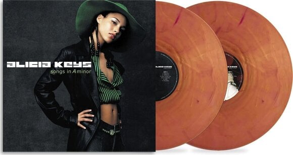 Vinyl Record Alicia Keys - Songs In A Minor (Reissue) (25the Anniversary Edition) (Orange Marble Coloured) (2 LP) - 2