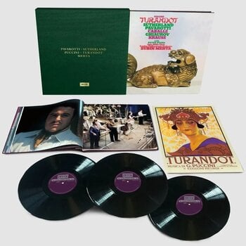 Vinyl Record Luciano Pavarotti & Joan Sutherland & Cabellé Montserrat - Puccini: Turandot (Remastered) (Limited Edition) (180 g) (3 LP) - 2