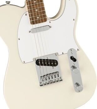 Elektromos gitár Fender Squier Affinity Series Telecaster LRL WPG Standard SET Olympic White Elektromos gitár - 4