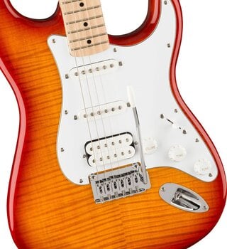 E-Gitarre Fender Squier Affinity Series Stratocaster FMT Standard SET Sienna Sunburst E-Gitarre - 4