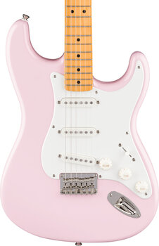 Electric guitar Fender Squier Classic Vibe '50s Stratocaster HT MN Standard SET Shell Pink Electric guitar - 4