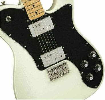 E-Gitarre Fender Squier Classic Vibe '70s Telecaster Deluxe MN Olympic White - 4