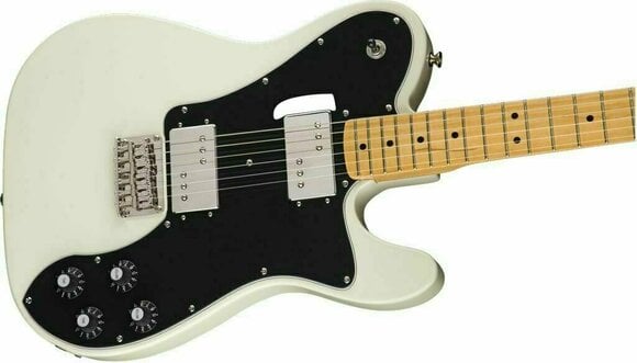 Електрическа китара Fender Squier Classic Vibe '70s Telecaster Deluxe MN Olympic White - 5