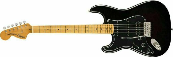 Guitarra eléctrica Fender Squier Classic Vibe '70s Stratocaster HSS MN LH Negro - 2
