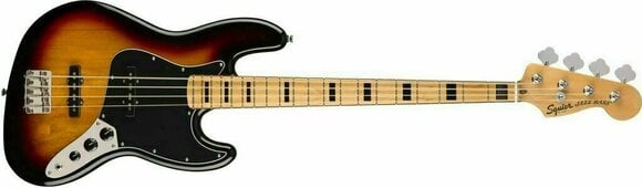 4-string Bassguitar Fender Squier Classic Vibe '70s Jazz Bass MN 3-Tone Sunburst - 2