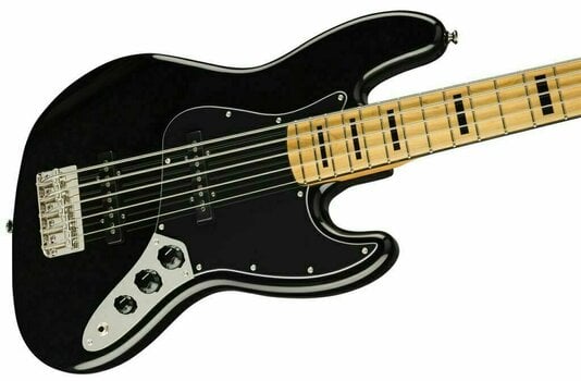 5-string Bassguitar Fender Squier Classic Vibe '70s Jazz Bass V MN Black - 5
