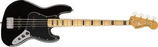 4-string Bassguitar Fender Squier Classic Vibe '70s Jazz Bass MN Black 4-string Bassguitar - 1