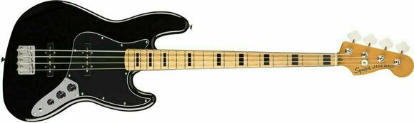 Električna bas kitara Fender Squier Classic Vibe '70s Jazz Bass MN Črna - 2