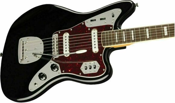 Elektromos gitár Fender Squier Classic Vibe '70s Jaguar IL Fekete - 5