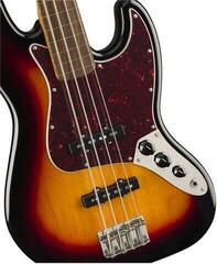 4-string Bassguitar Fender Squier Classic Vibe '60s Jazz Bass FL IL 3-Tone Sunburst 4-string Bassguitar - 3