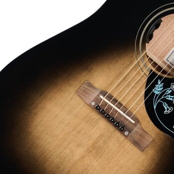 guitarra eletroacústica Epiphone Eric Church Hummingbird Dark Cobra Burst guitarra eletroacústica - 5