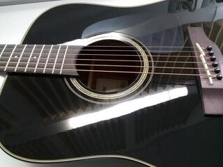 Dreadnought Guitar Takamine GD30 Black Dreadnought Guitar (Så godt som nyt) - 2