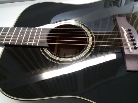 Dreadnought Guitar Takamine GD30 Black Dreadnought Guitar (Så godt som nyt) - 3