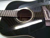 Takamine GD30 Black Dreadnought Guitar