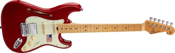 Chitară electrică SX SEA1PH Standard SET Rosso Corsa Red Chitară electrică - 4