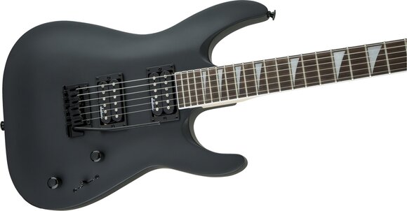 Chitarra Elettrica Jackson JS22 Dinky Arch Top AH Standard SET Satin Black Chitarra Elettrica - 4