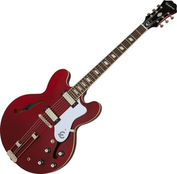 Puoliakustinen kitara Epiphone Riviera Premium SET Sparkling Burgundy Puoliakustinen kitara - 2