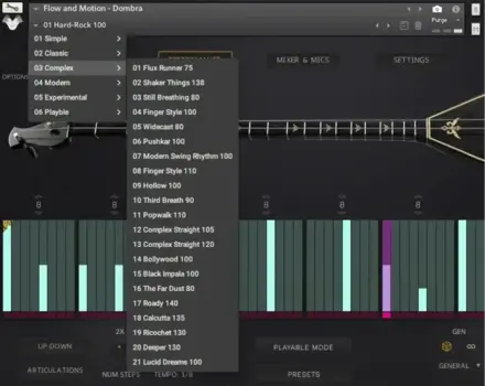 Näidisteek/Helikogu Audiofier Blent 7 Plus - Score Motions (Digitaalne toode) - 5
