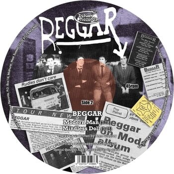 Vinylskiva Beggar - Nu Form Love EP (Limited Edition) (EP) - 2