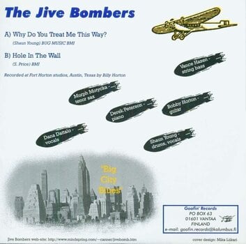 Vinylskiva The Jive Bombers - Why Do You Treat Me This Way? (LP) - 3