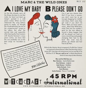 Disc de vinil Marc & The Wild Ones - I Love My Baby (LP) - 2