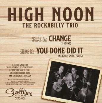 Disco in vinile High Noon - Change / You Done Did It (LP) - 2