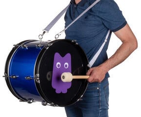 Tobă marș NRG True Ultra Tobă de aclamații 16" Blue Wave - 3