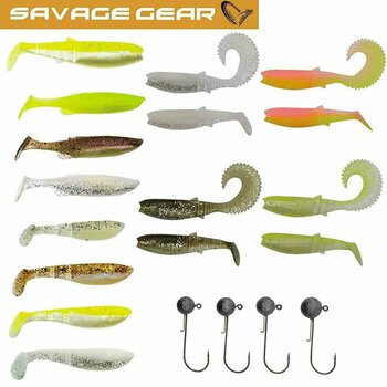 Gummiköder Savage Gear Perch Pro Kit Mix 6,8 cm-7,2 cm-7,5 cm-8,4 cm 4 g-5 g-7 g - 2