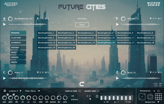 Soundlibraries für Sampler Audiofier Micron FUTURE CITIES (Digitales Produkt) - 1