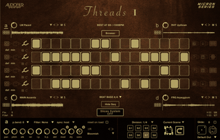 Zvočna knjiga za sampler Audiofier Micron THREADS 1 (Digitalni izdelek) - 1