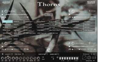 Soundlibraries für Sampler Audiofier Micron THORNS (Digitales Produkt) - 1