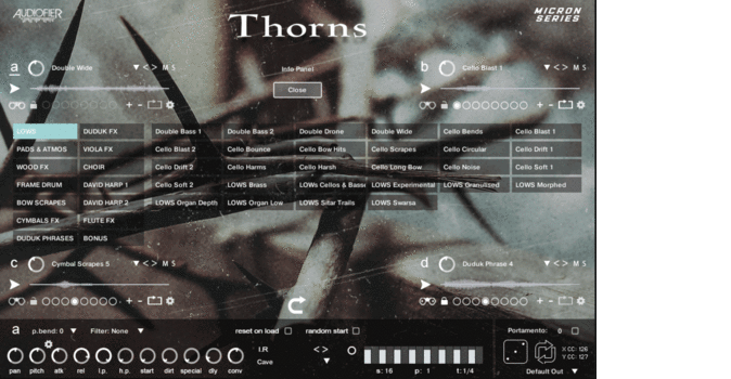 Soundlibraries für Sampler Audiofier Micron THORNS (Digitales Produkt) - 2