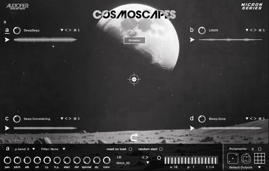 Hangkönyvtár Audiofier Micron COSMOSCAPES (Digitális termék) - 2