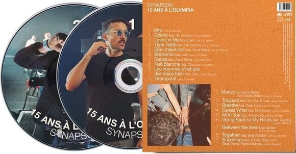 Muziek CD Synapson - 15 Ans A L'Olympia (CD) - 3