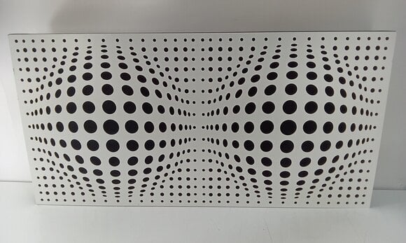 Panou absorbant din lemn Mega Acoustic FiberPRO120 AcouSphere White/Black Panou absorbant din lemn (Defect) - 2