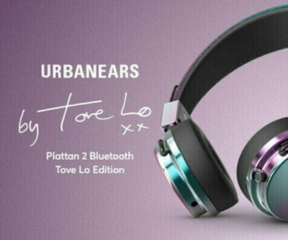 Bezdrátová sluchátka na uši UrbanEars Plattan II BT Tove Lo - 7