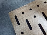Mega Acoustic FiberPro 120 Binary Bean Natural Pannello in legno assorbente
