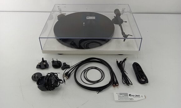 Turntable Pro-Ject Primary E Phono + OM NN High Gloss White Turntable (Pre-owned) - 2